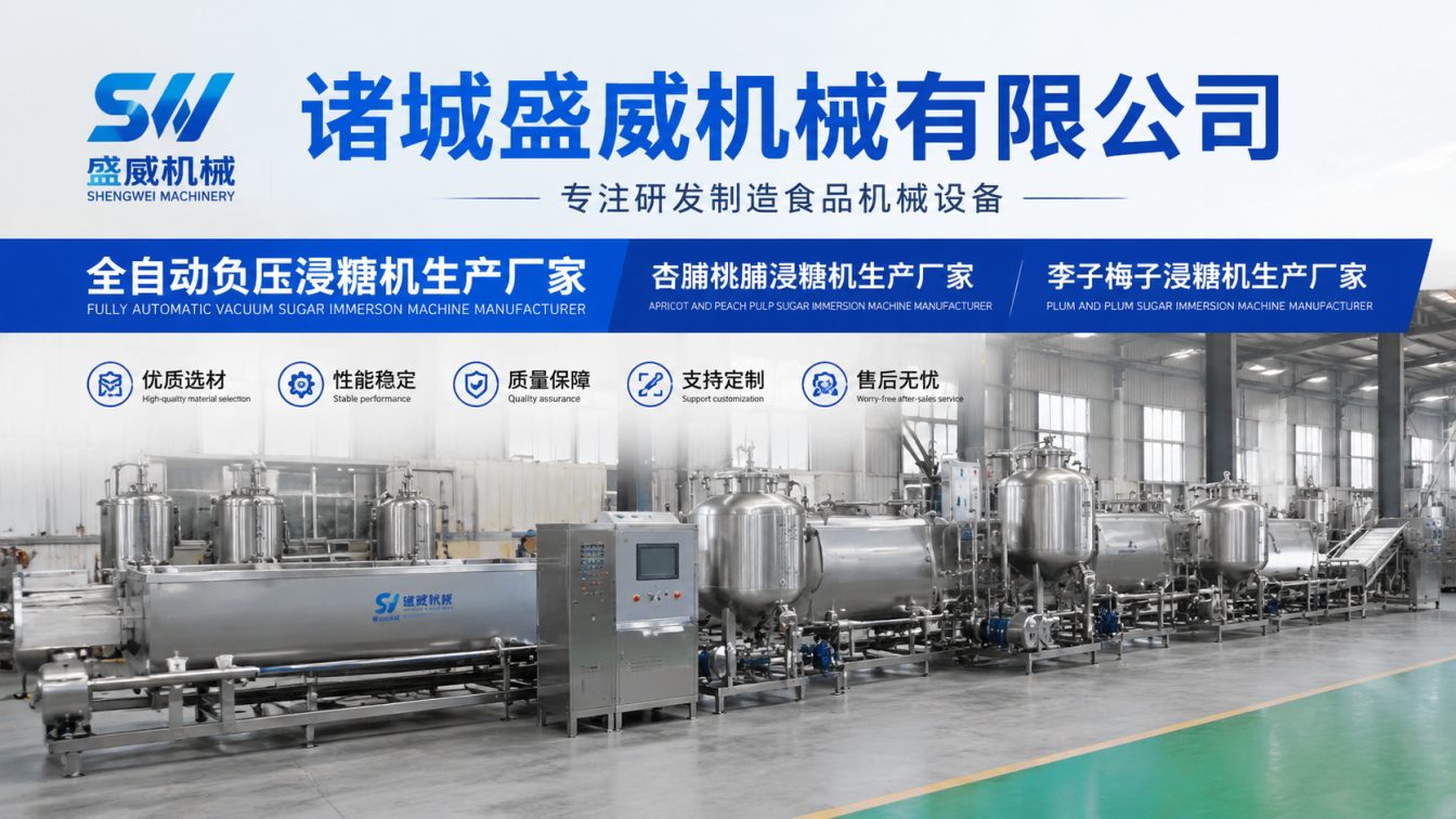 宜昌为果脯加工提供负压浸糖方案